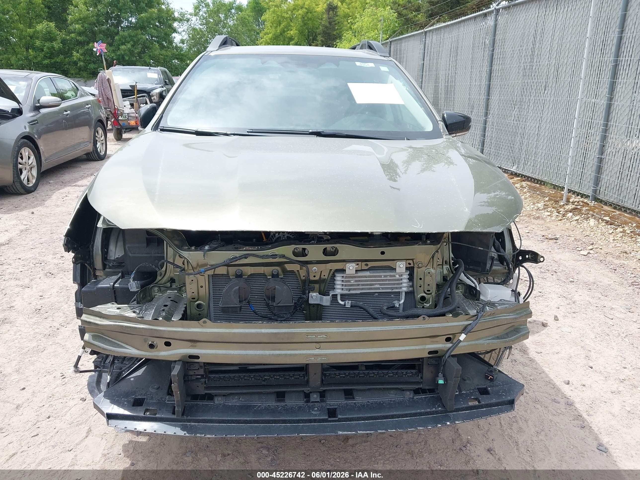 2025 Subaru Outback Premium Green vin: 4S4BTAFC8S3224461