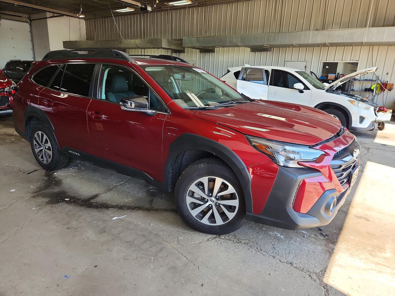 2025 Subaru Outback Premium Red vin: 4S4BTAFC8S3234276