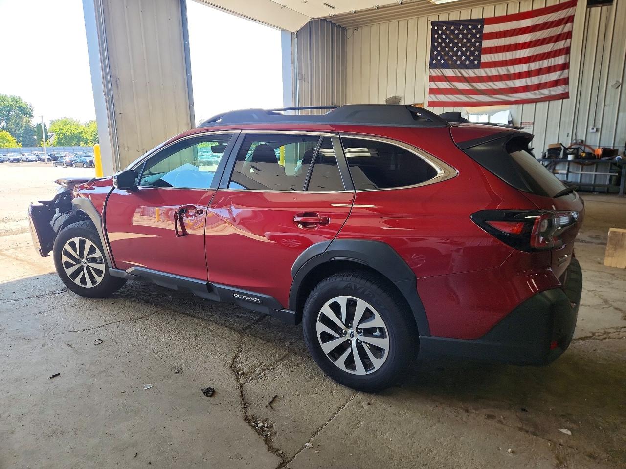 2025 Subaru Outback Premium Red vin: 4S4BTAFC8S3234276