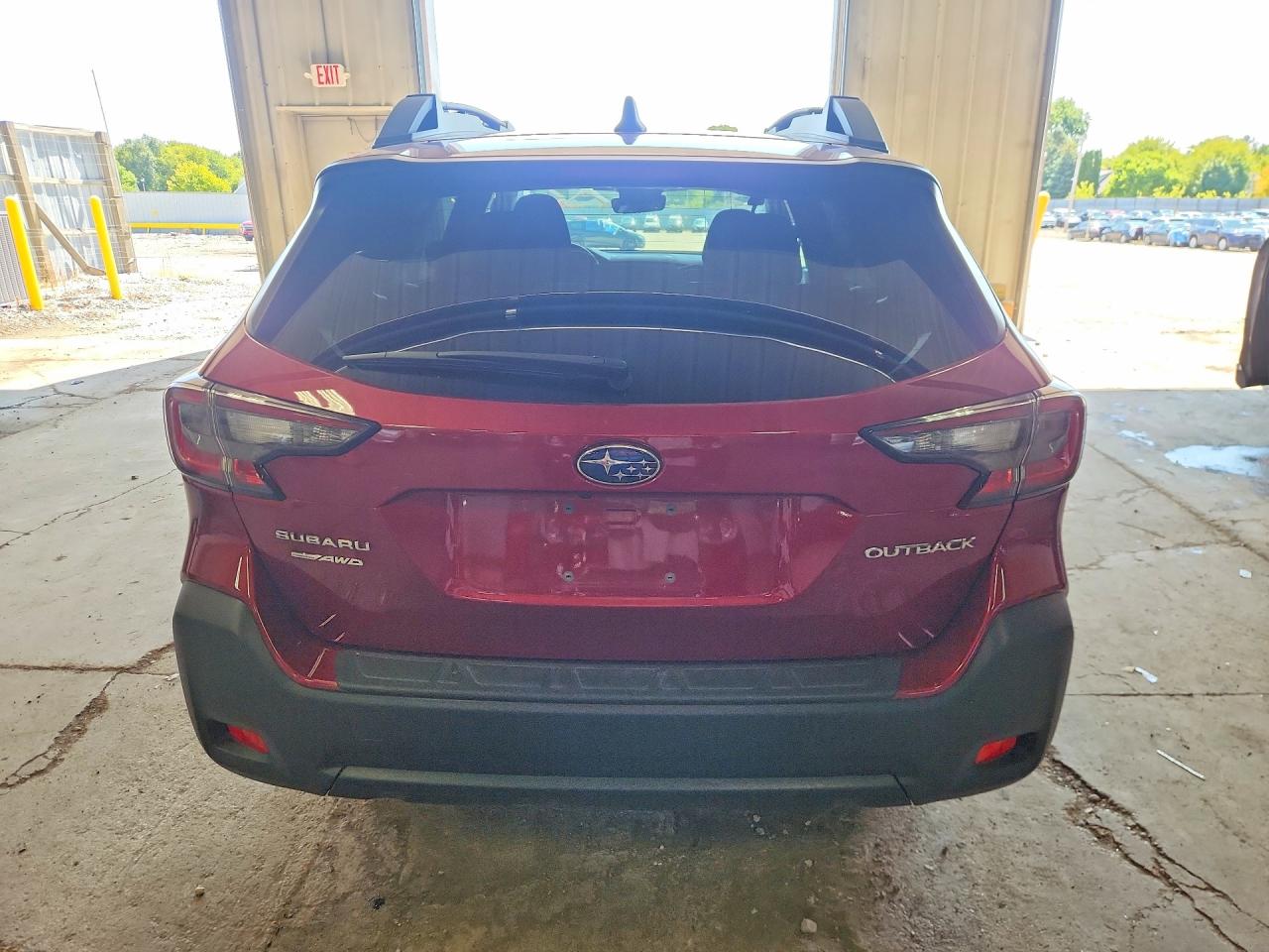 2025 Subaru Outback Premium Red vin: 4S4BTAFC8S3234276