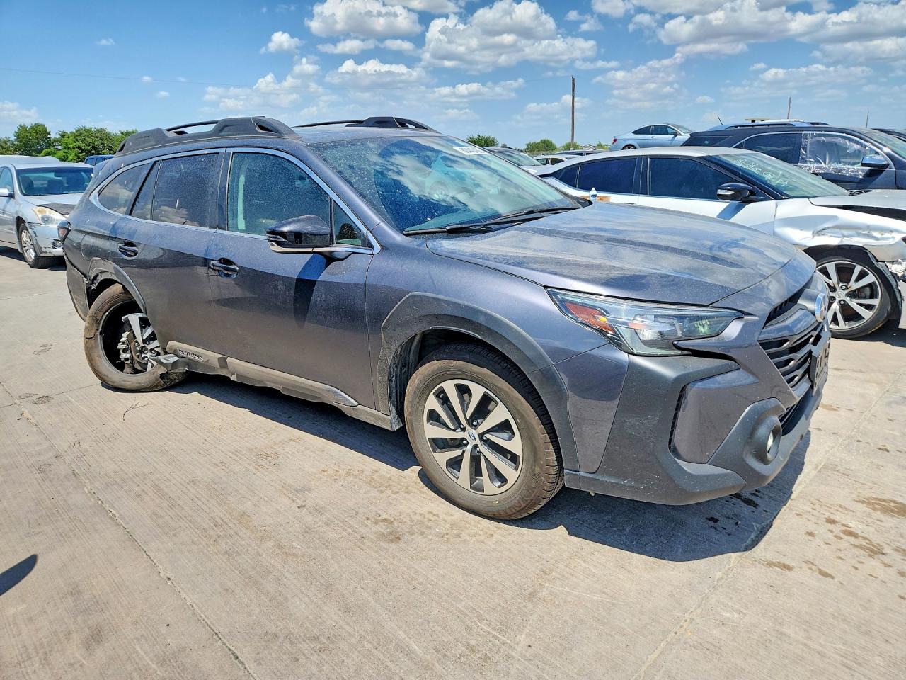 2025 Subaru Outback Premium Gray vin: 4S4BTAFC9S3300785