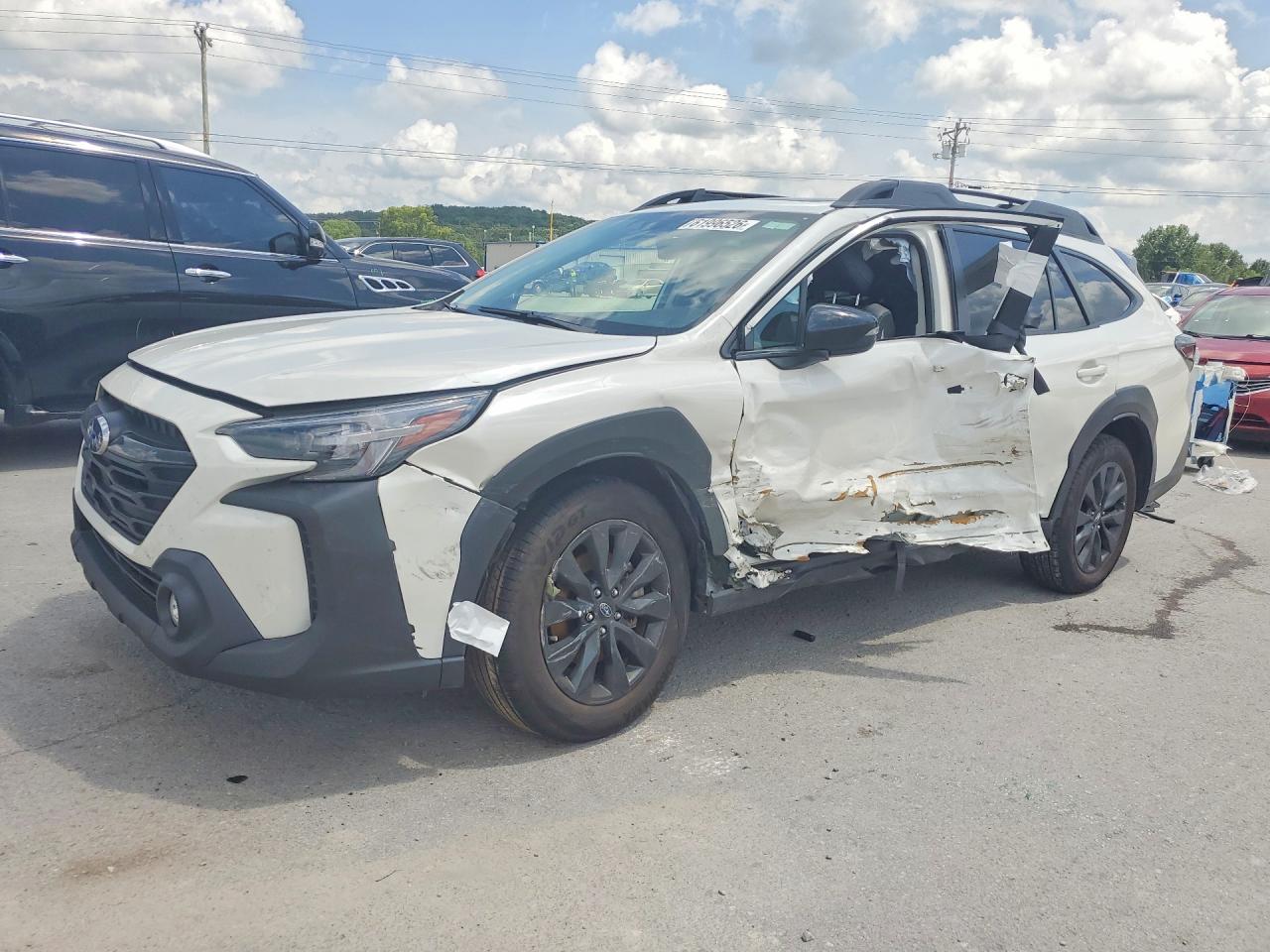 2025 Subaru Outback Onyx Edition White vin: 4S4BTALC1S3134847