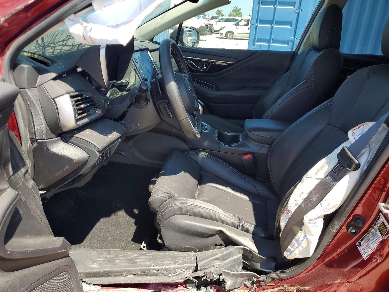 2020 Subaru Outback Limited Red vin: 4S4BTALC3L3224065
