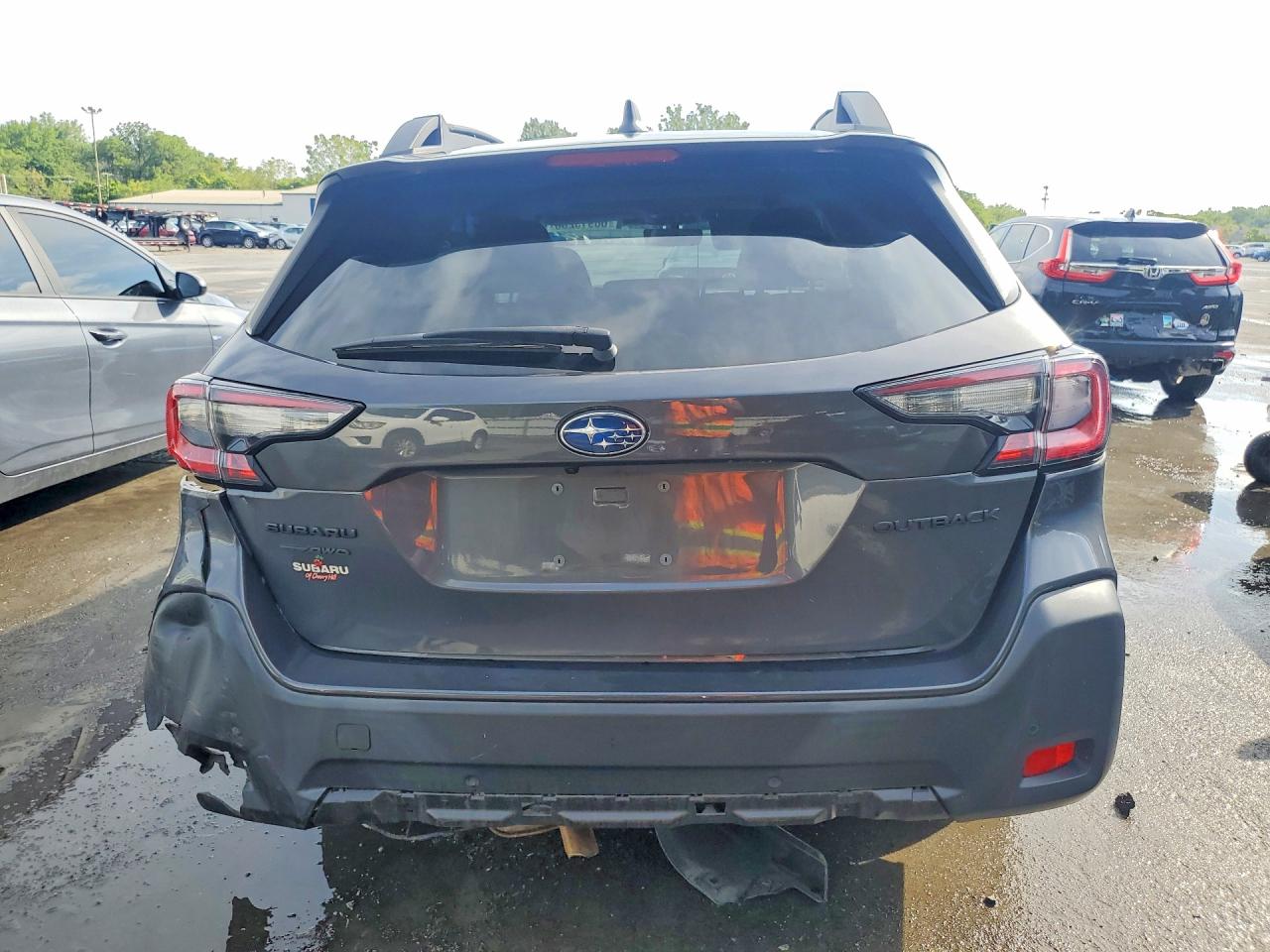 2023 Subaru Outback Onyx Edition Gray vin: 4S4BTALC5P3188496