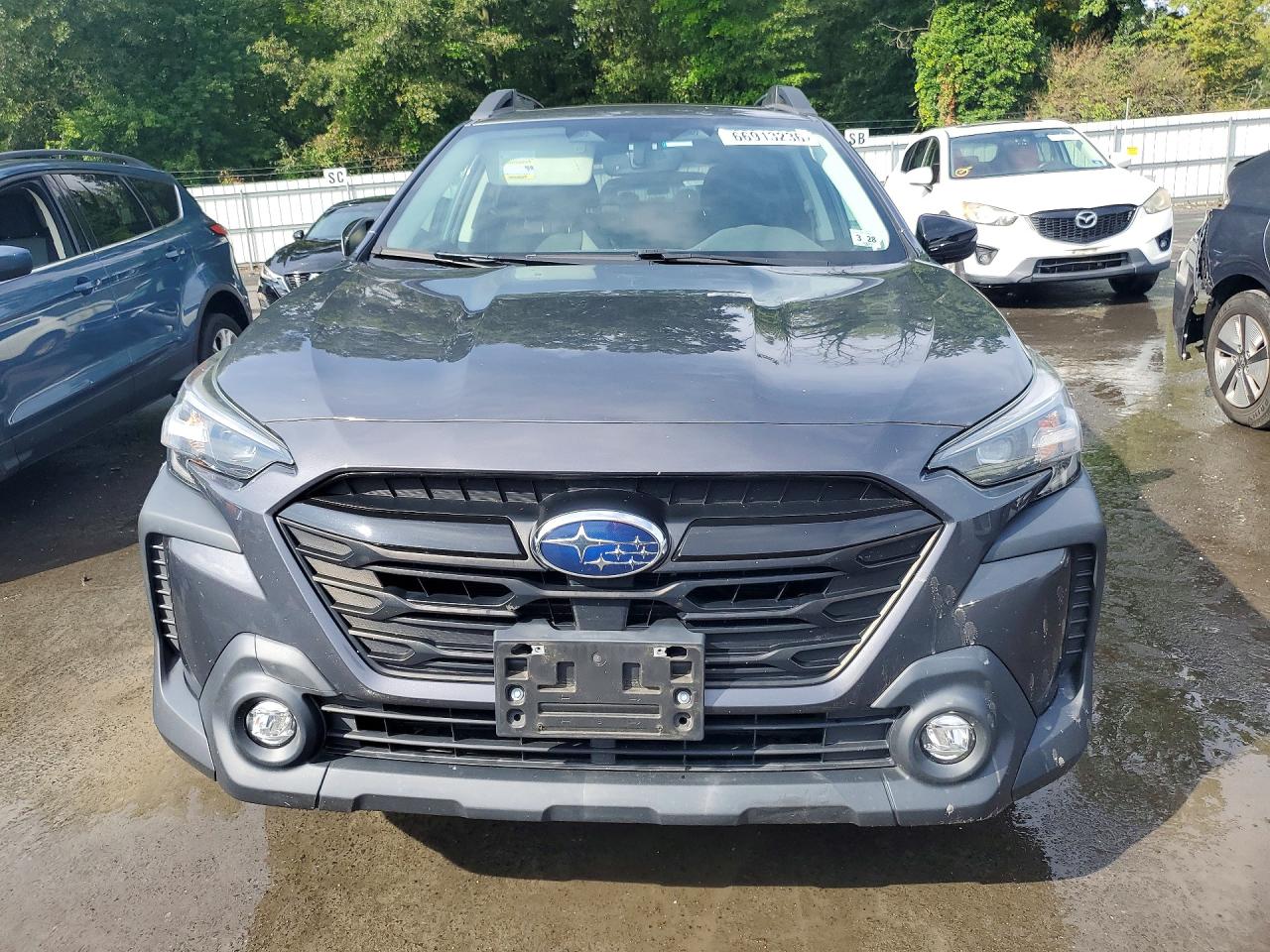 2023 Subaru Outback Onyx Edition Gray vin: 4S4BTALC5P3188496