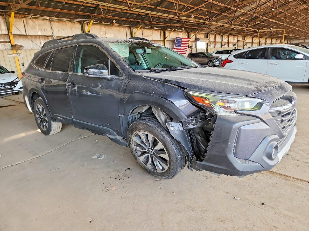2023 Subaru Outback Limited Серый vin: 4S4BTAMC9P3184305