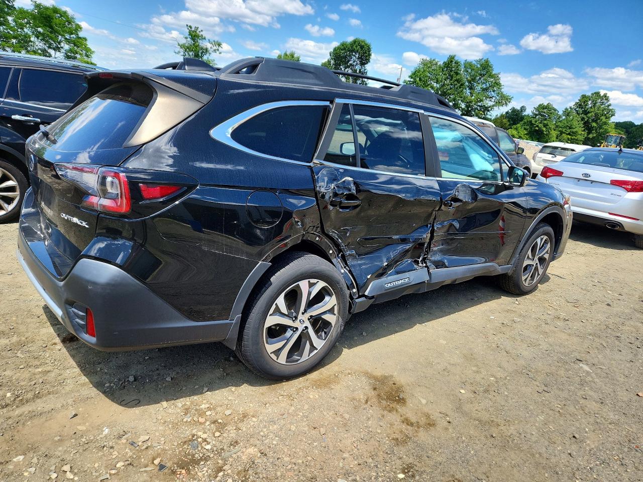 2021 Subaru Outback Limited Black vin: 4S4BTANC1M3114159