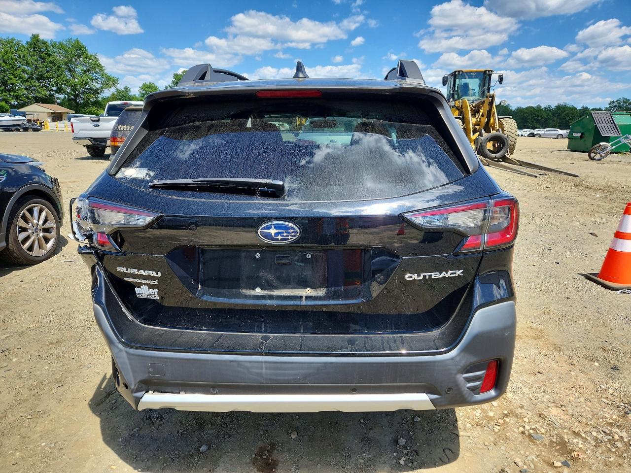 2021 Subaru Outback Limited Black vin: 4S4BTANC1M3114159