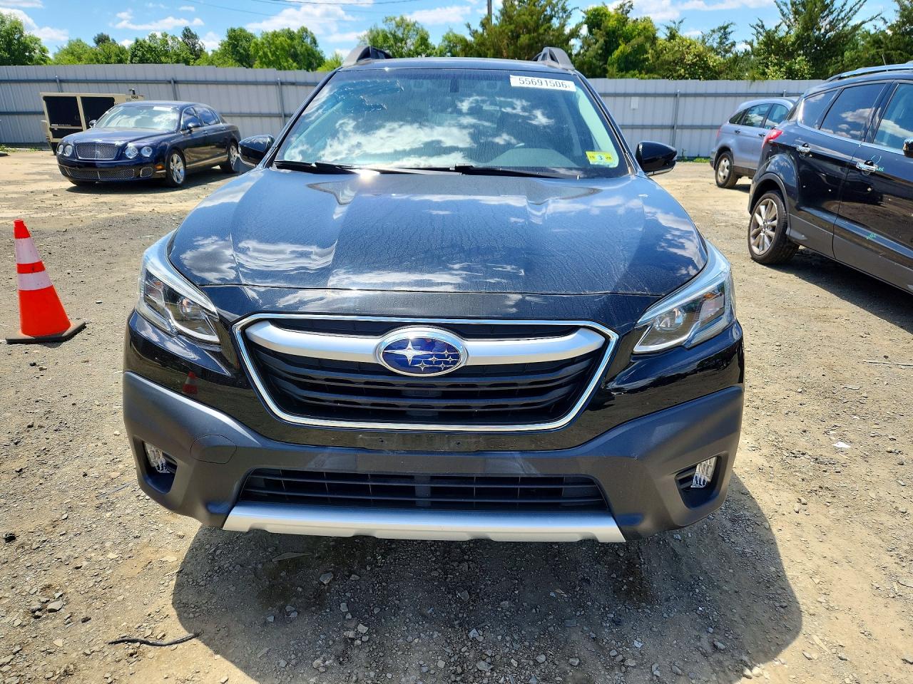 2021 Subaru Outback Limited Black vin: 4S4BTANC1M3114159