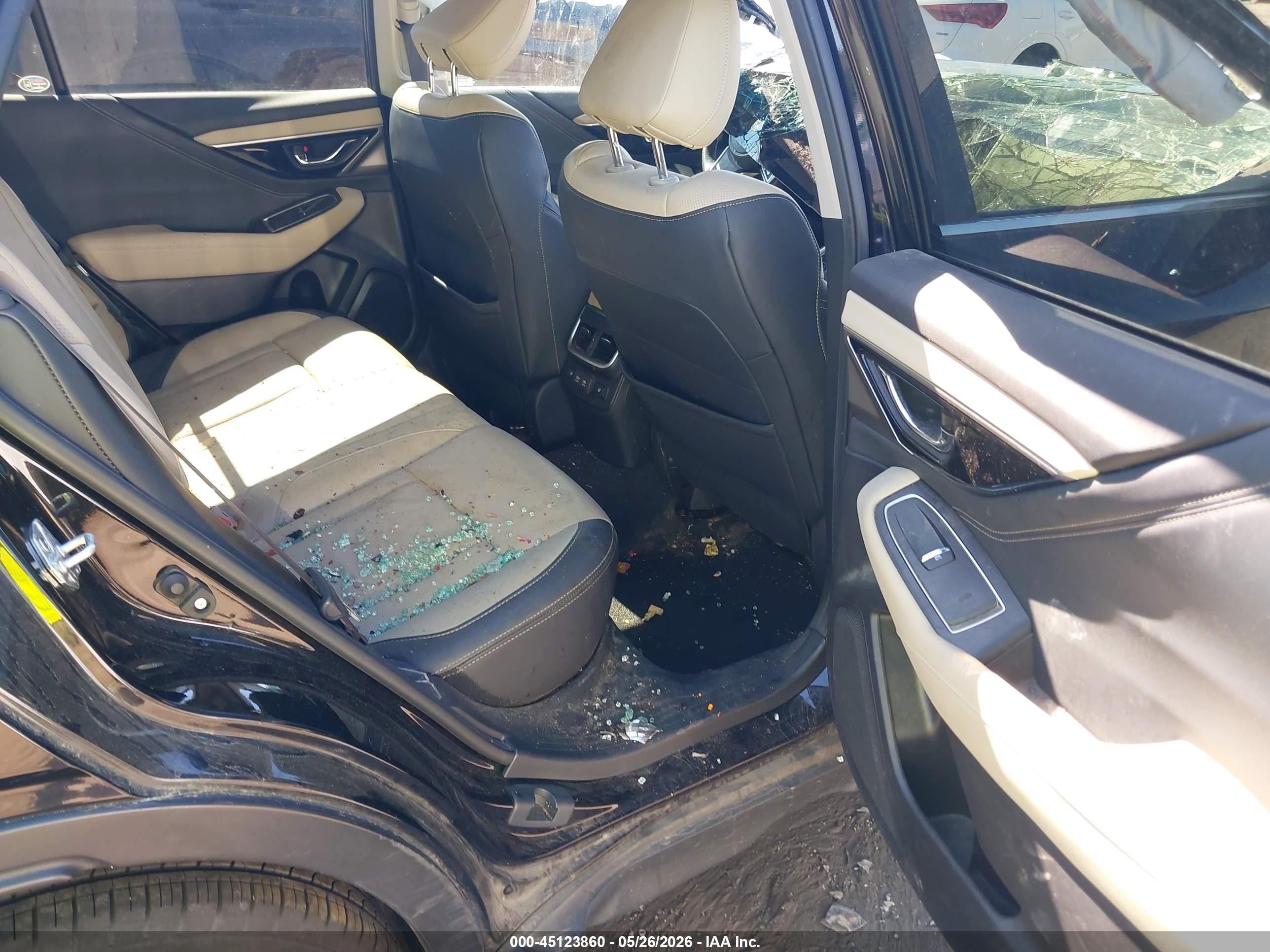 2022 Subaru Outback Limited Черный vin: 4S4BTANC1N3230107