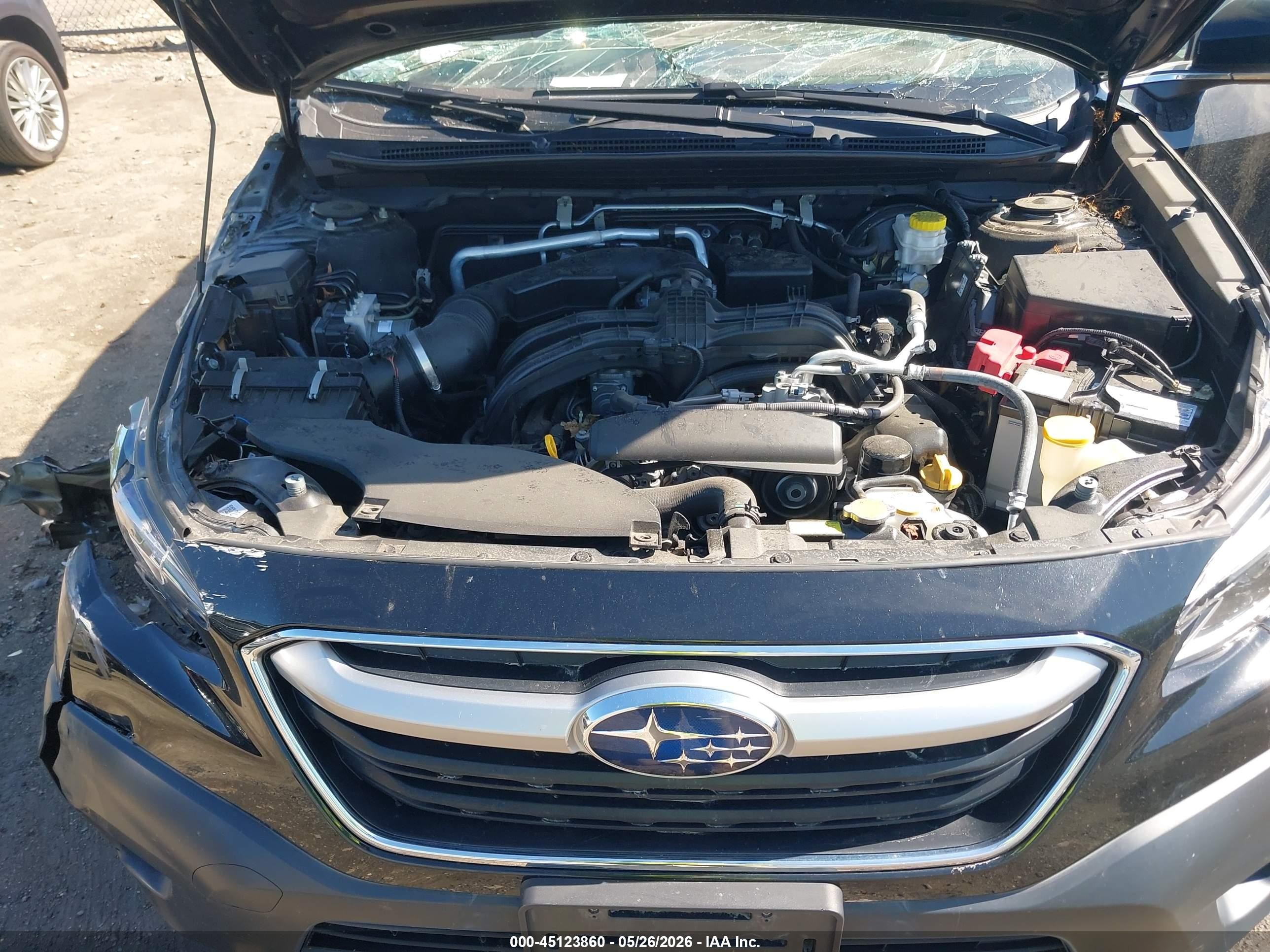 2022 Subaru Outback Limited Черный vin: 4S4BTANC1N3230107