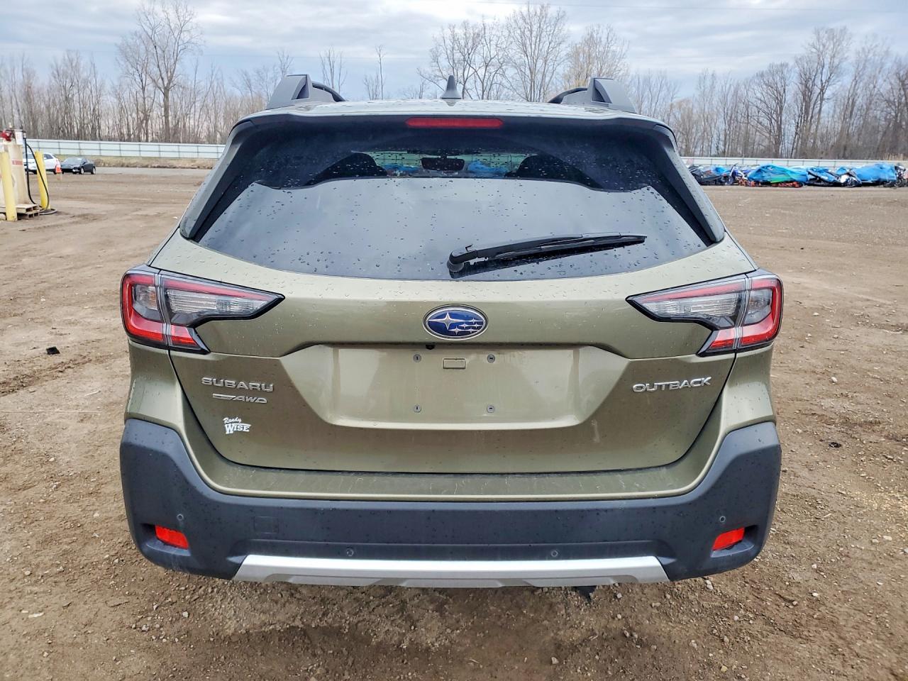 2023 Subaru Outback Limited Green vin: 4S4BTANC1P3145741