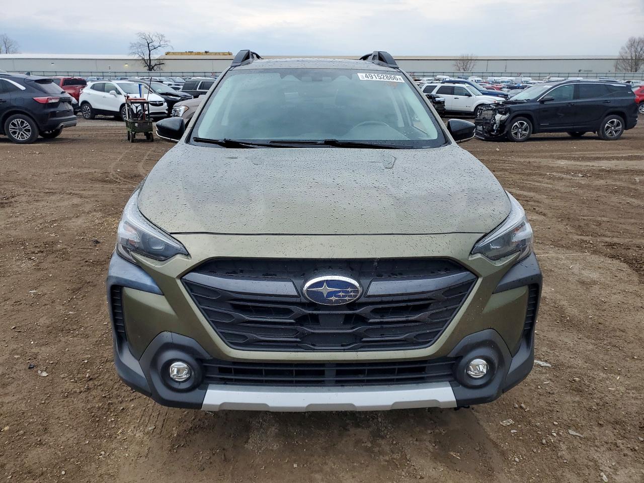 2023 Subaru Outback Limited Green vin: 4S4BTANC1P3145741