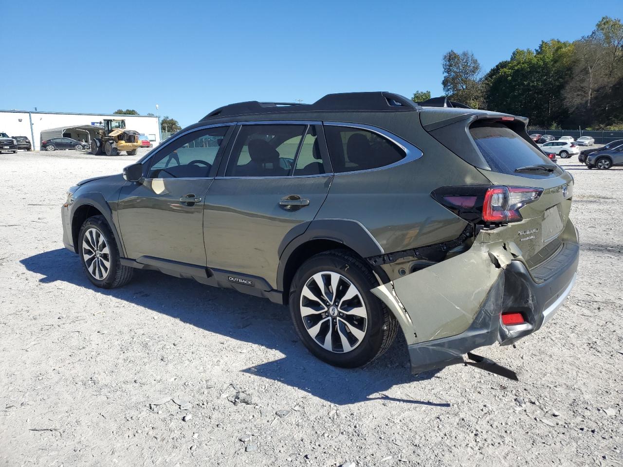 2023 Subaru Outback Limited Зеленый vin: 4S4BTANC1P3166461