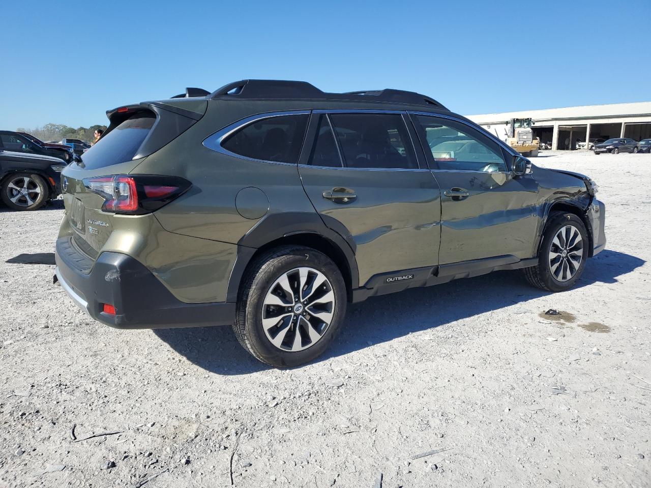 2023 Subaru Outback Limited Зеленый vin: 4S4BTANC1P3166461