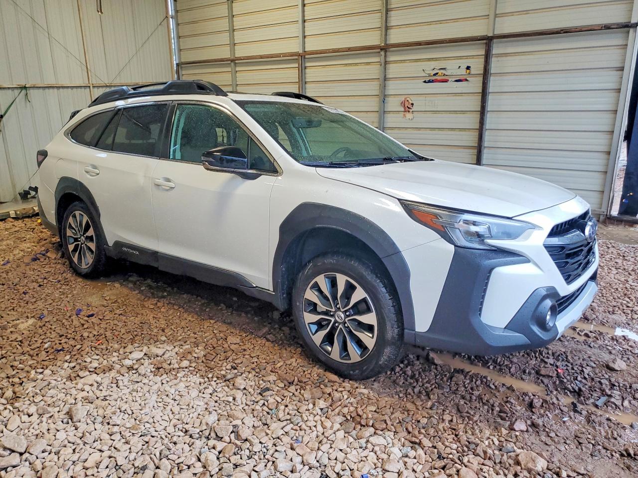 2024 Subaru Outback Limited White vin: 4S4BTANC1R3254168