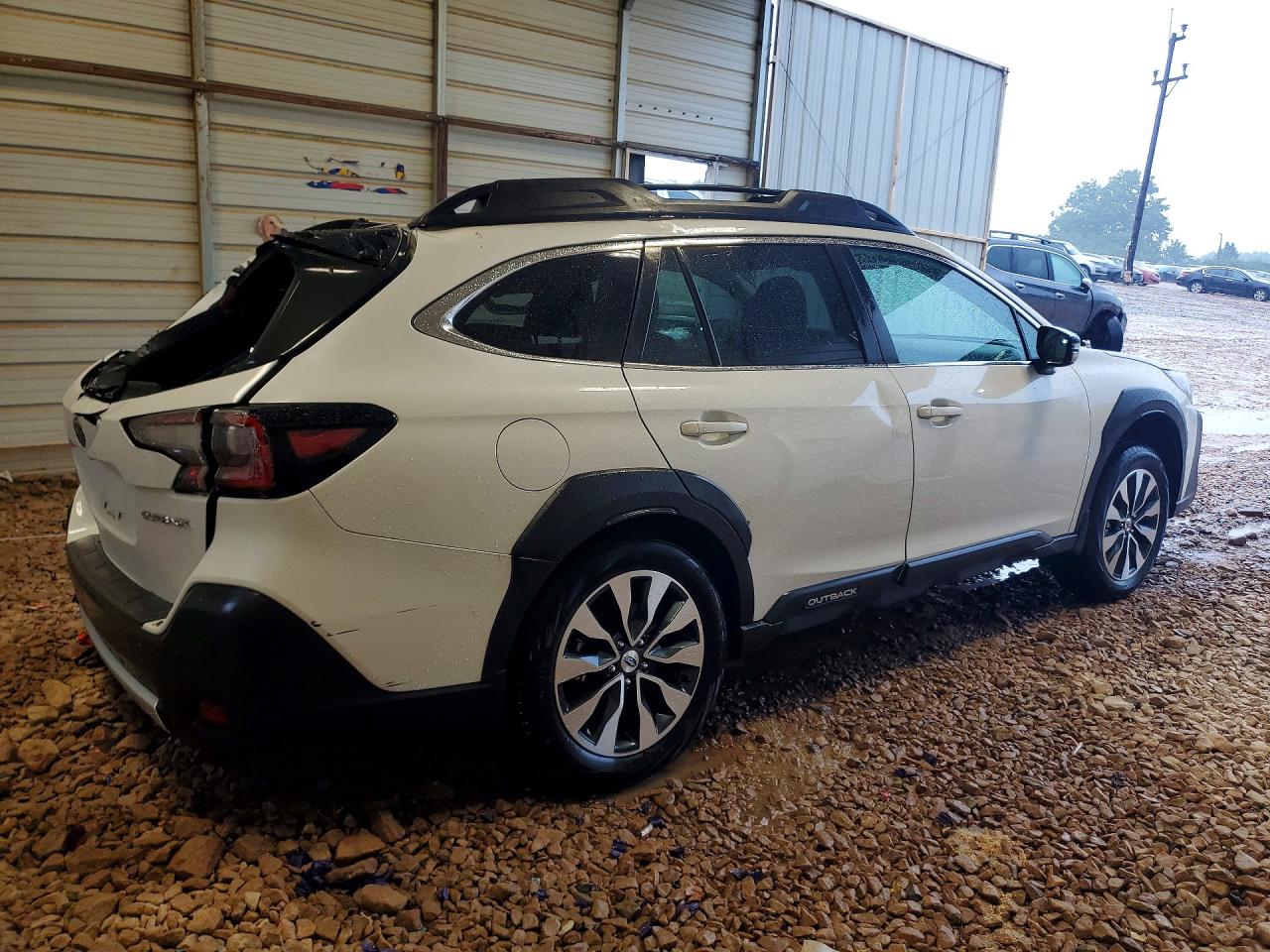 2024 Subaru Outback Limited White vin: 4S4BTANC1R3254168