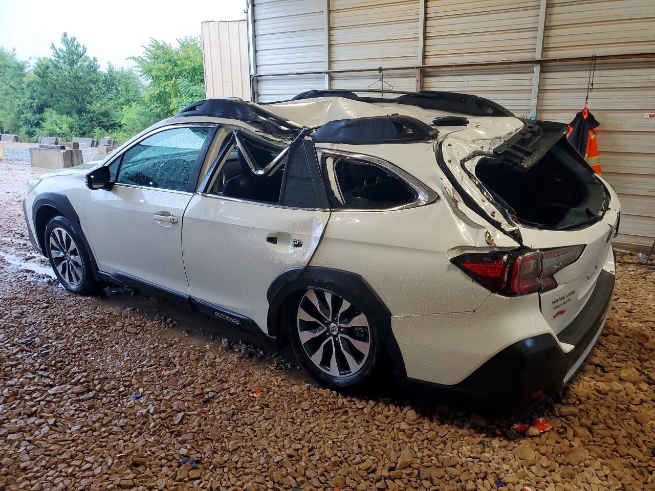 2024 Subaru Outback Limited White vin: 4S4BTANC1R3254168