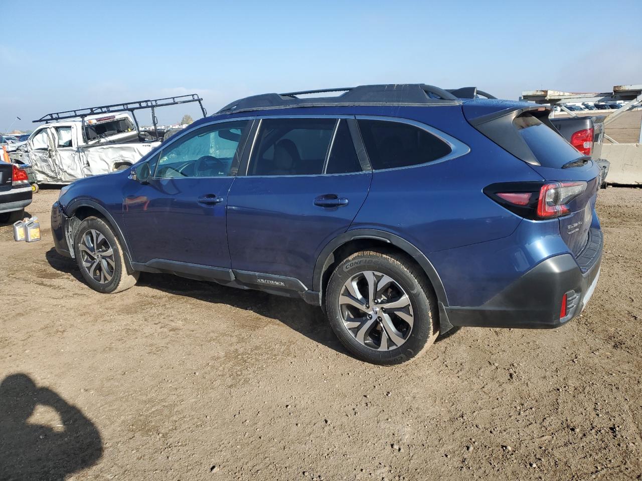 2020 Subaru Outback Limited Blue vin: 4S4BTANC2L3255448