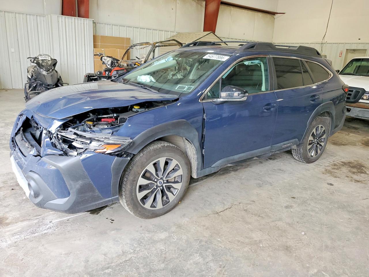 2025 Subaru Outback Limited Blue vin: 4S4BTANC2S3321334