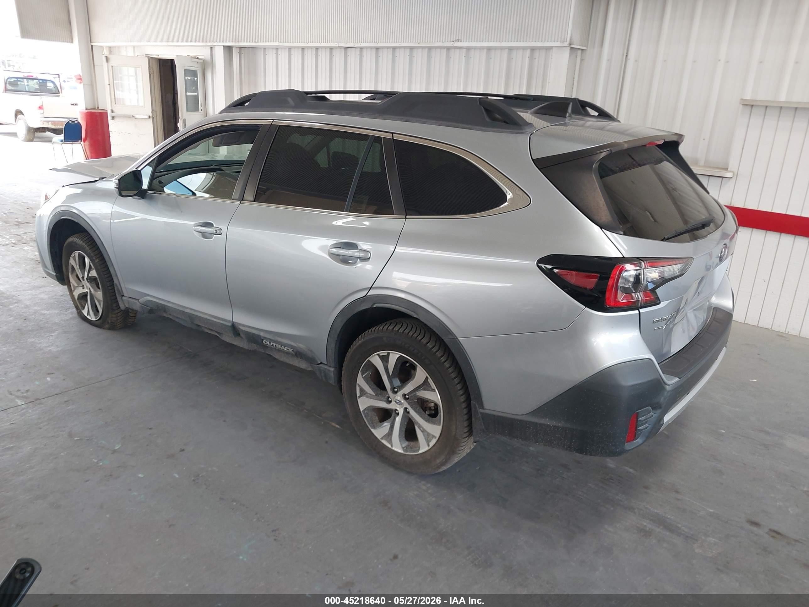 2020 Subaru Outback Limited Серебряный vin: 4S4BTANC4L3187511