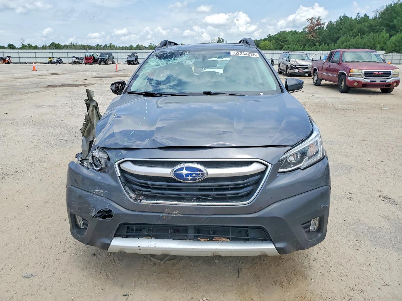 2021 Subaru Outback Limited Gray vin: 4S4BTANC5M3130199