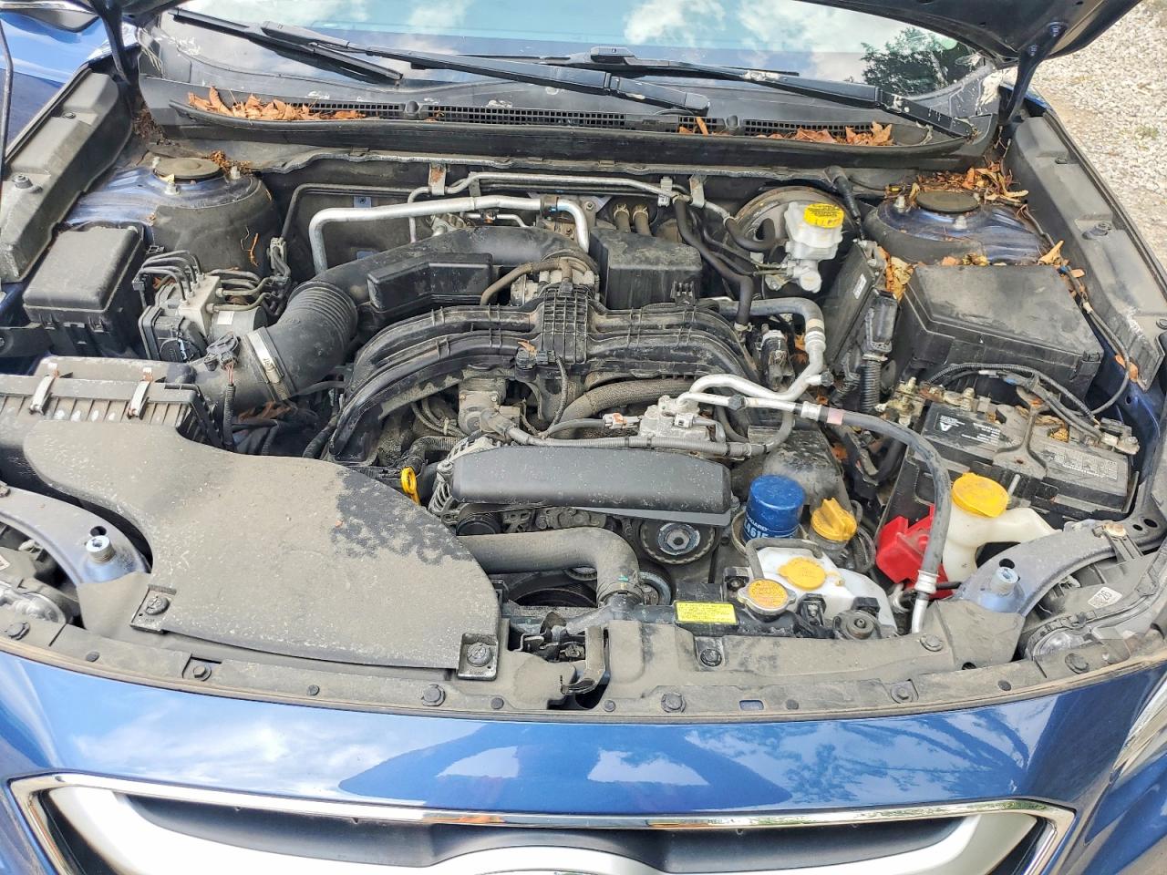 2021 Subaru Outback Limited Blue vin: 4S4BTANC5M3176132