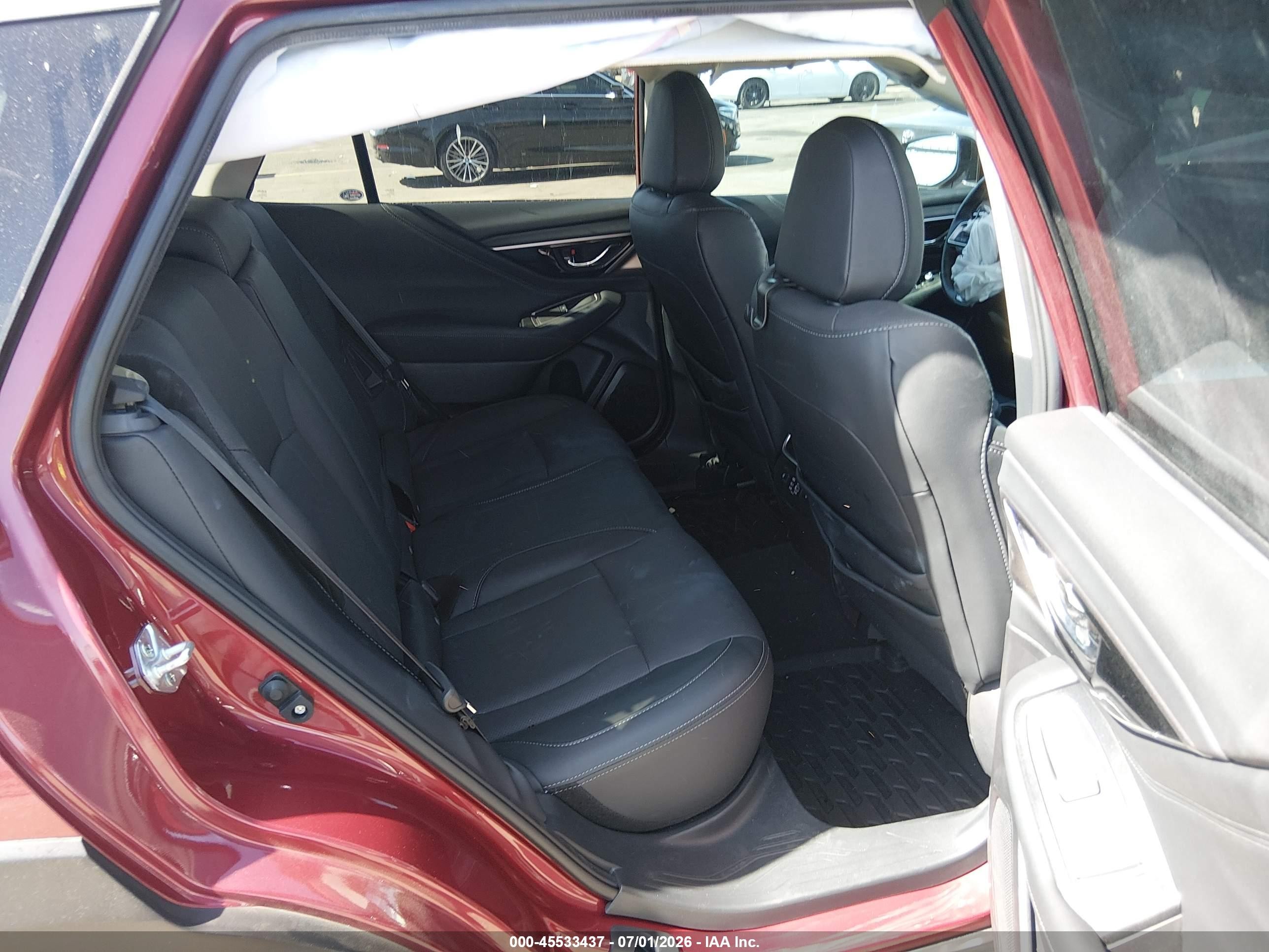 2023 Subaru Outback Limited Red vin: 4S4BTANC5P3159237