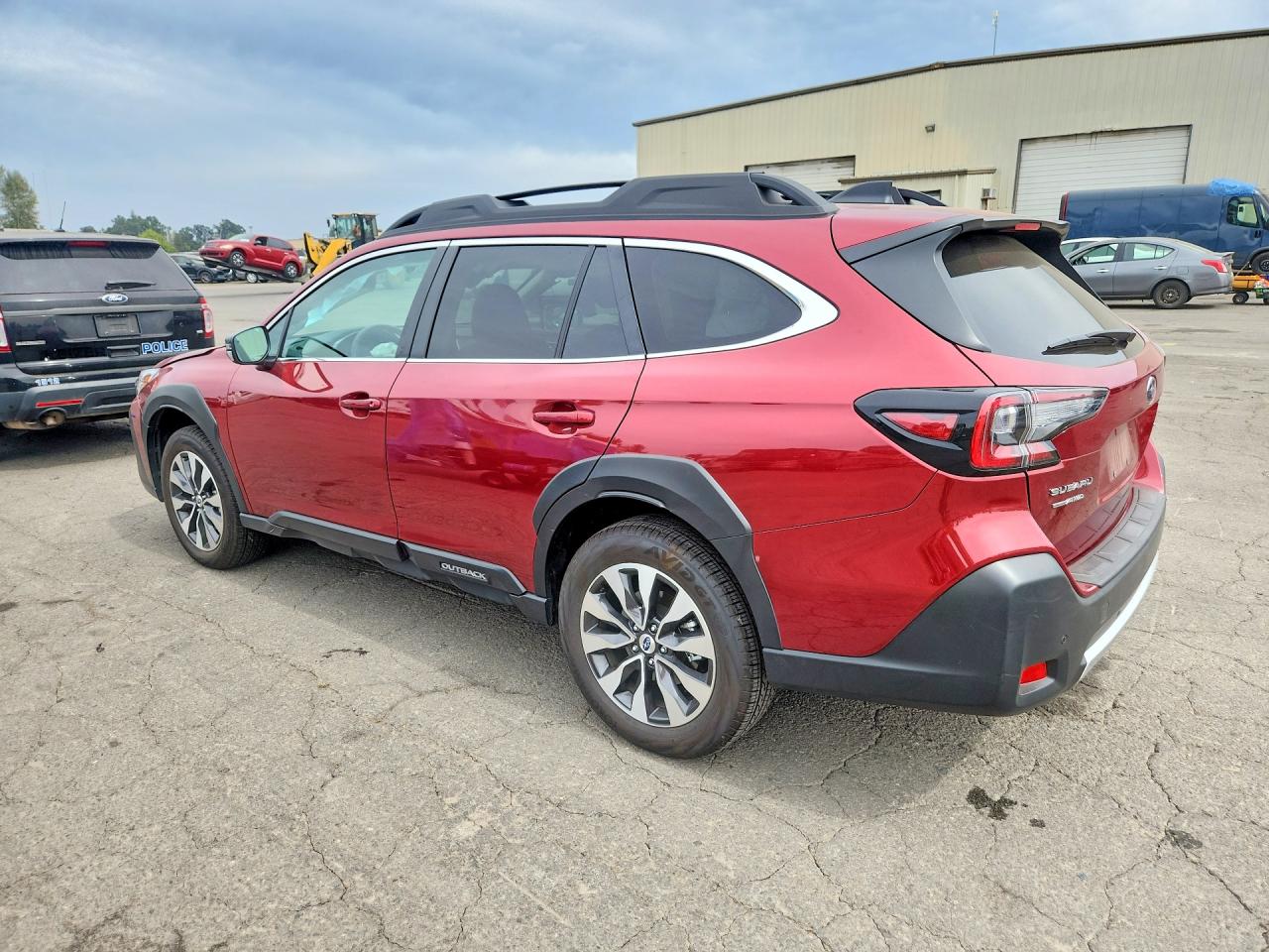 2025 Subaru Outback Limited Maroon vin: 4S4BTANC5S3242448