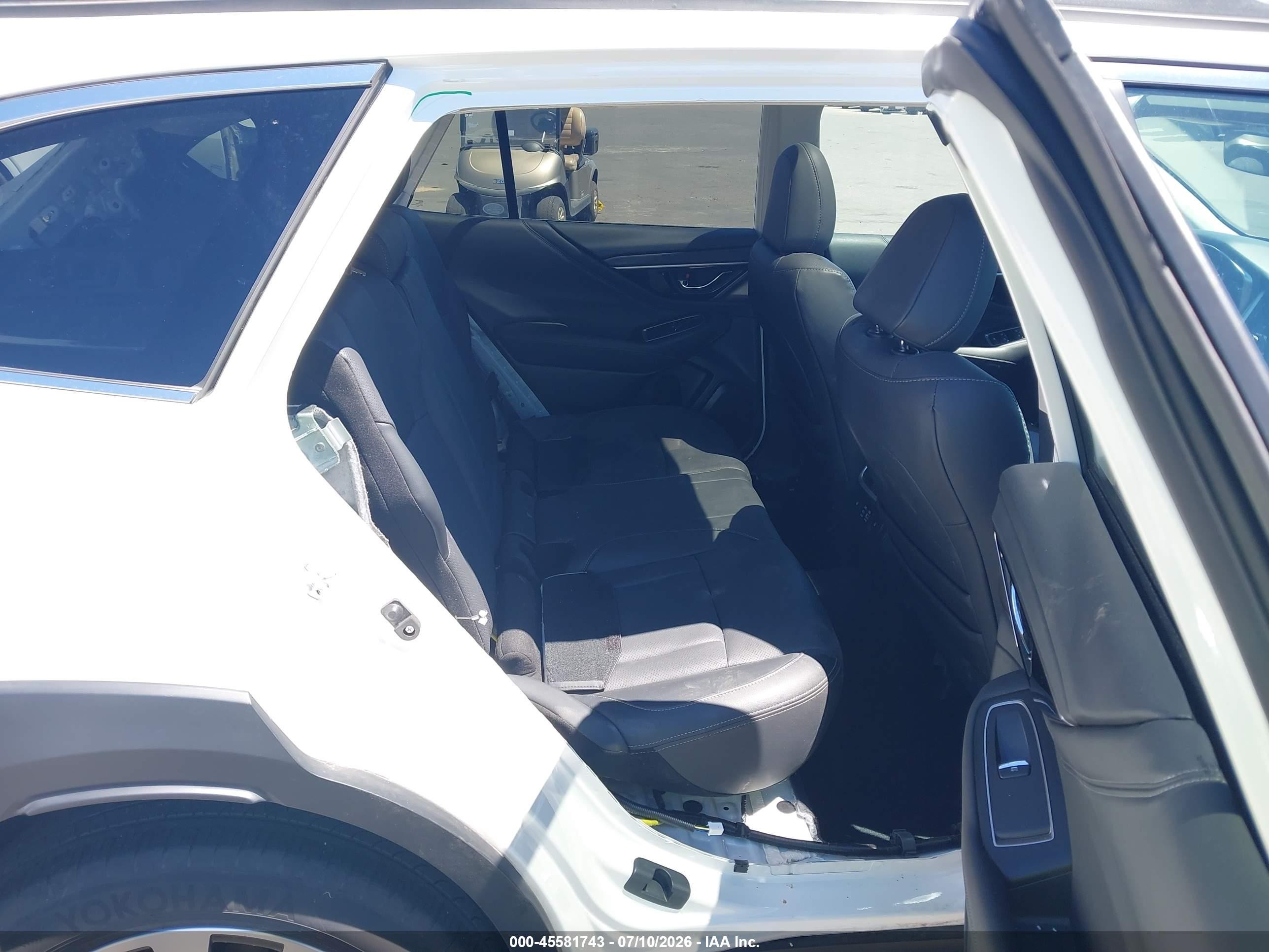 2024 Subaru Outback Limited White vin: 4S4BTANC6R3244378