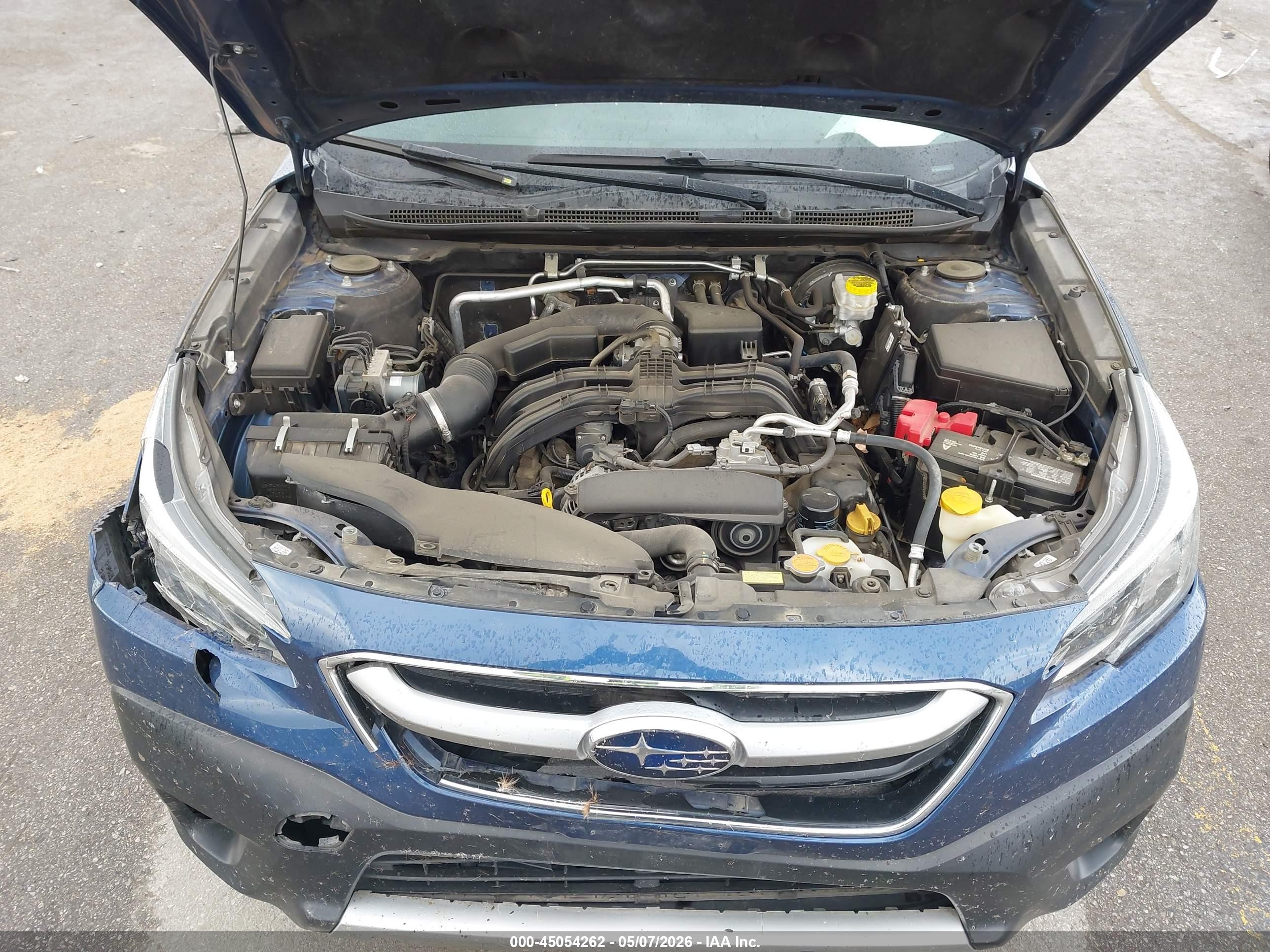 2021 Subaru Outback Limited Blue vin: 4S4BTANC7M3197757