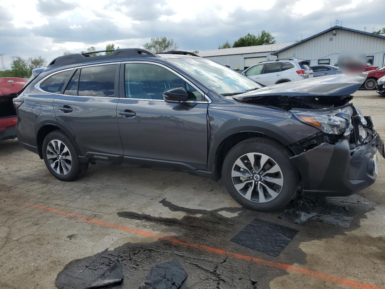 2025 Subaru Outback Limited Серый vin: 4S4BTANC7S3233282