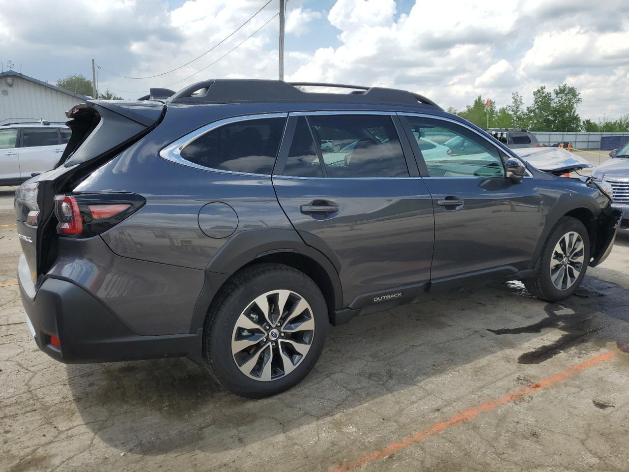 2025 Subaru Outback Limited Серый vin: 4S4BTANC7S3233282