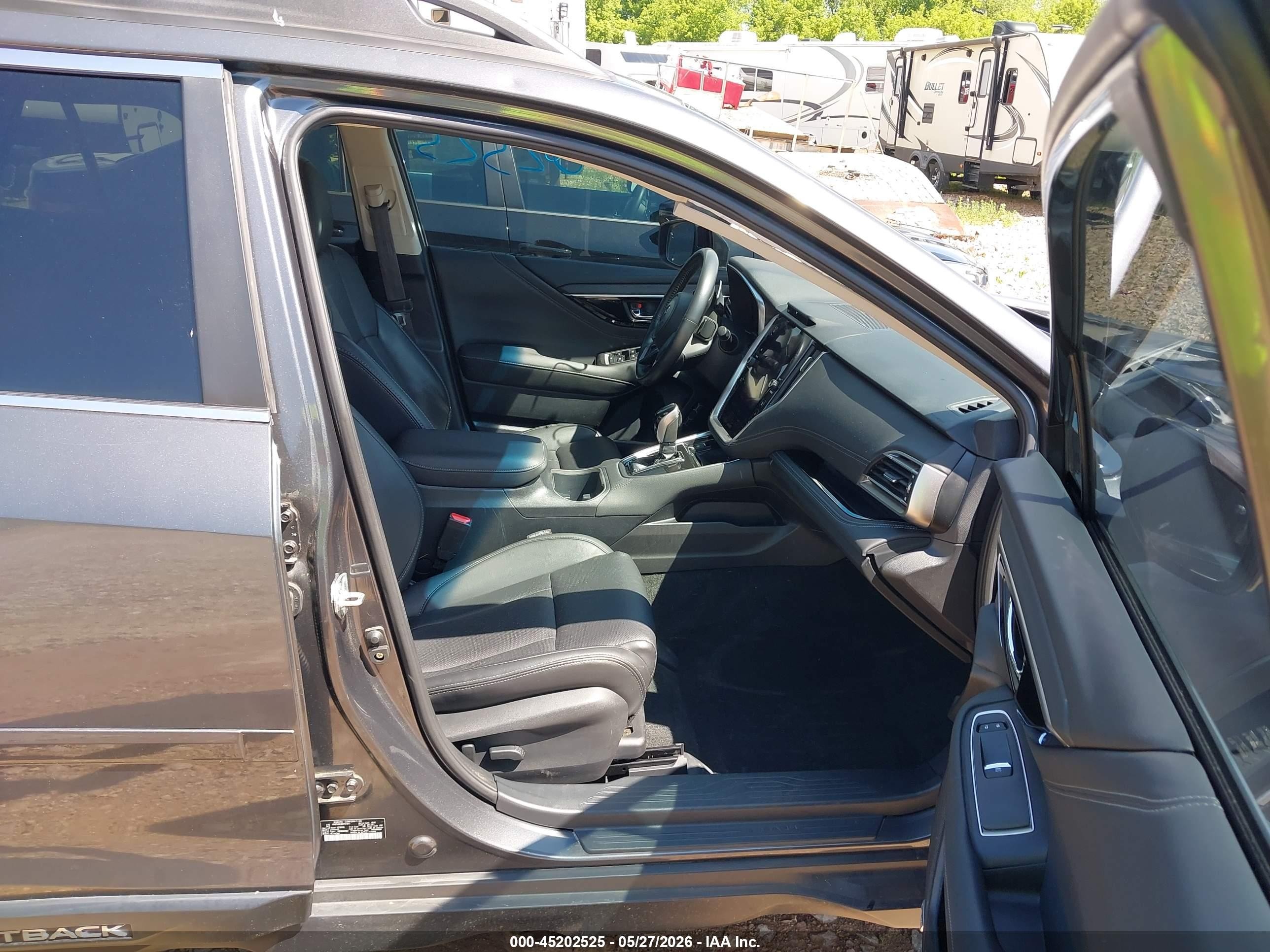 2021 Subaru Outback Limited Gray vin: 4S4BTANC8M3157977