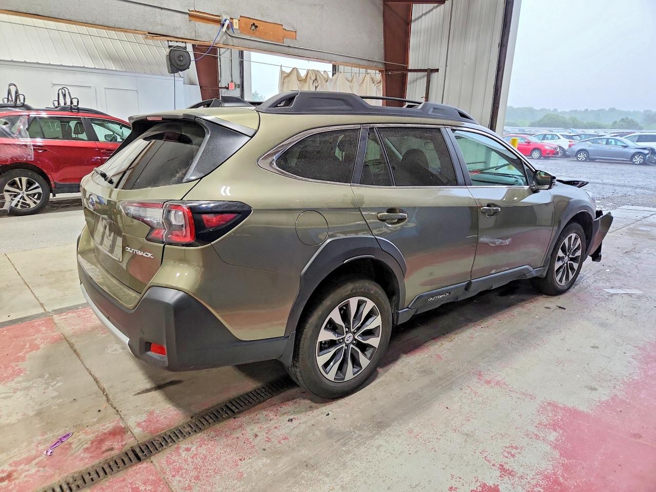 2025 Subaru Outback Limited Зеленый vin: 4S4BTANC8S3283995