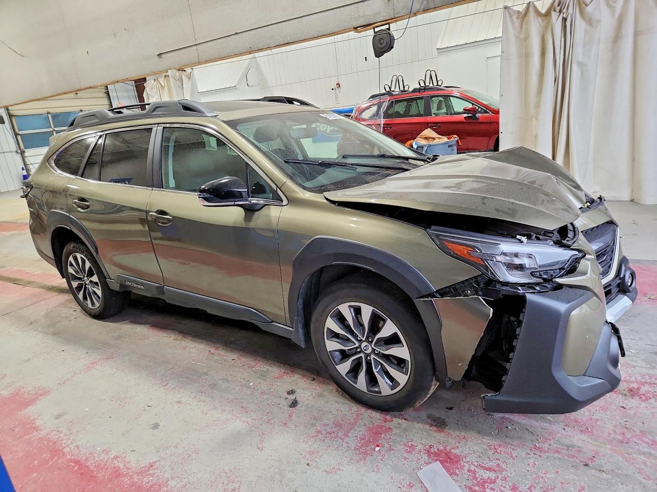 2025 Subaru Outback Limited Зеленый vin: 4S4BTANC8S3283995