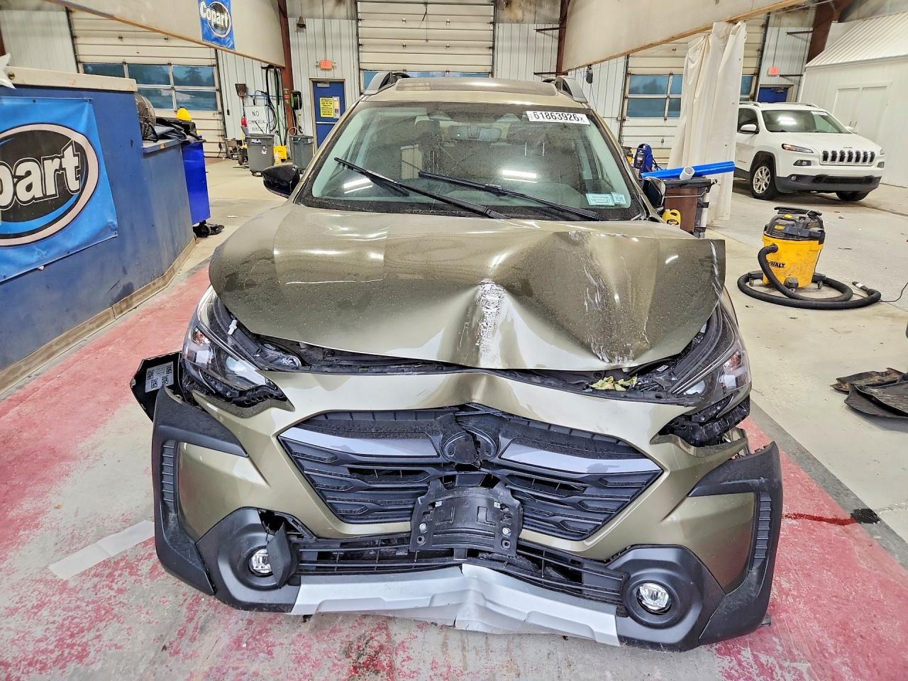 2025 Subaru Outback Limited Зеленый vin: 4S4BTANC8S3283995