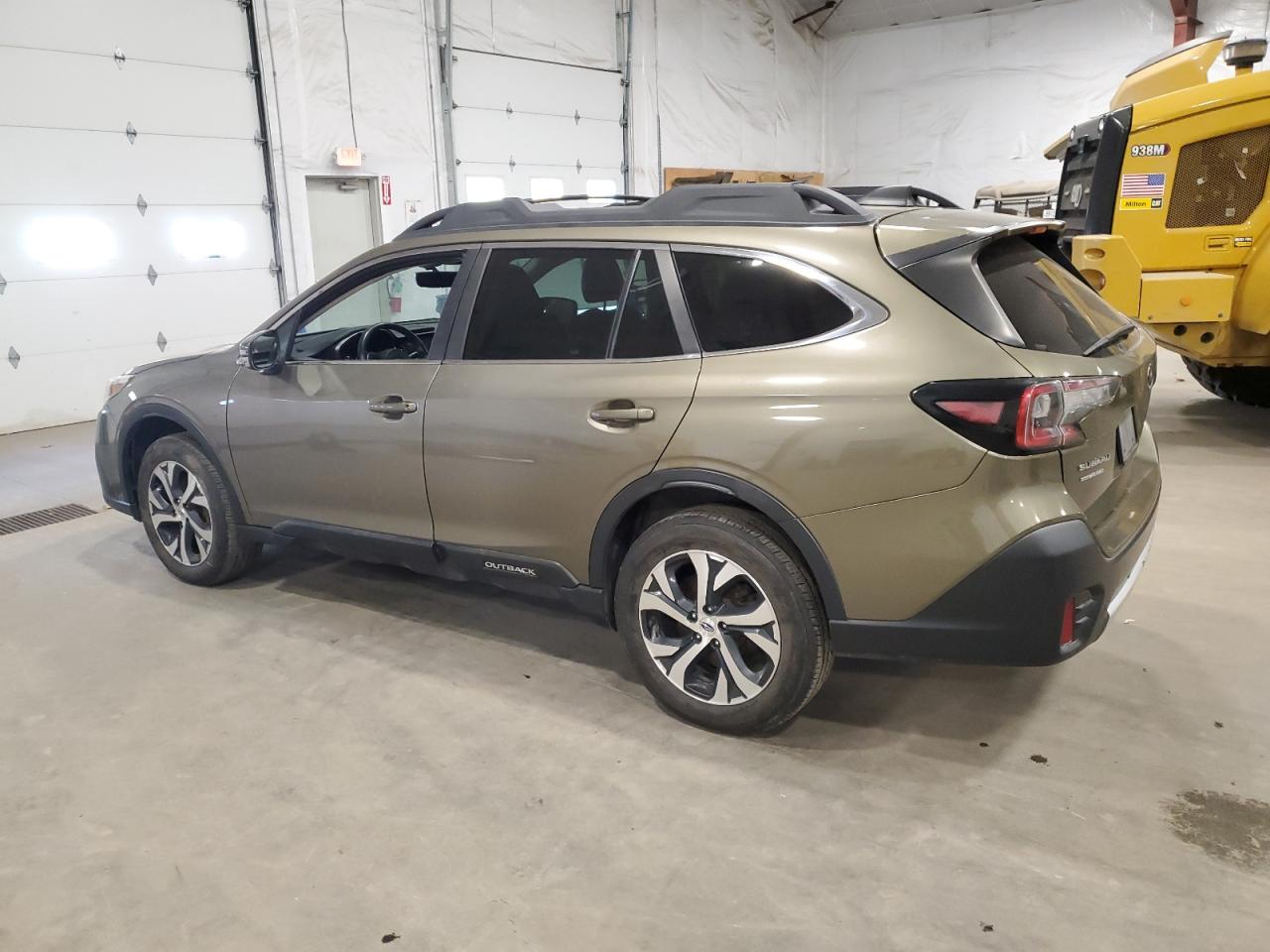 2020 Subaru Outback Limited Зеленый vin: 4S4BTANCXL3161592