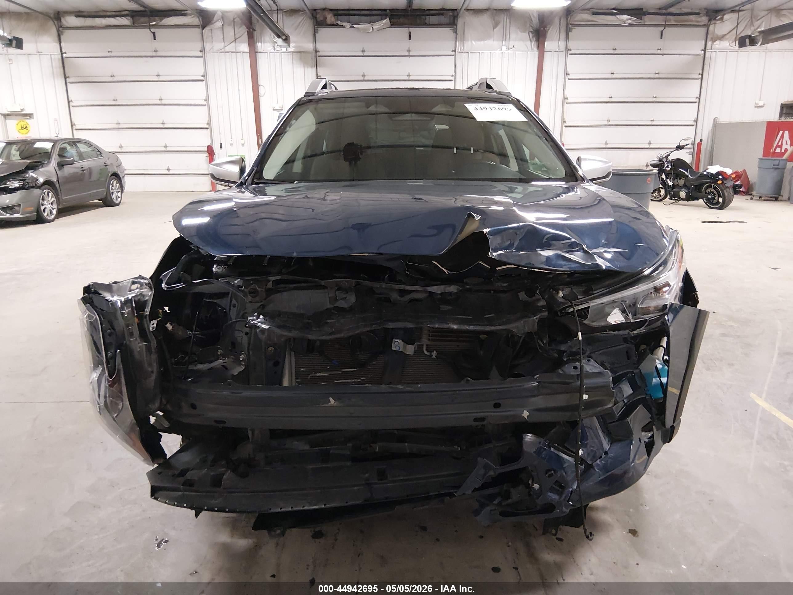 2024 Subaru Outback Touring Blue vin: 4S4BTAPC1R3189478