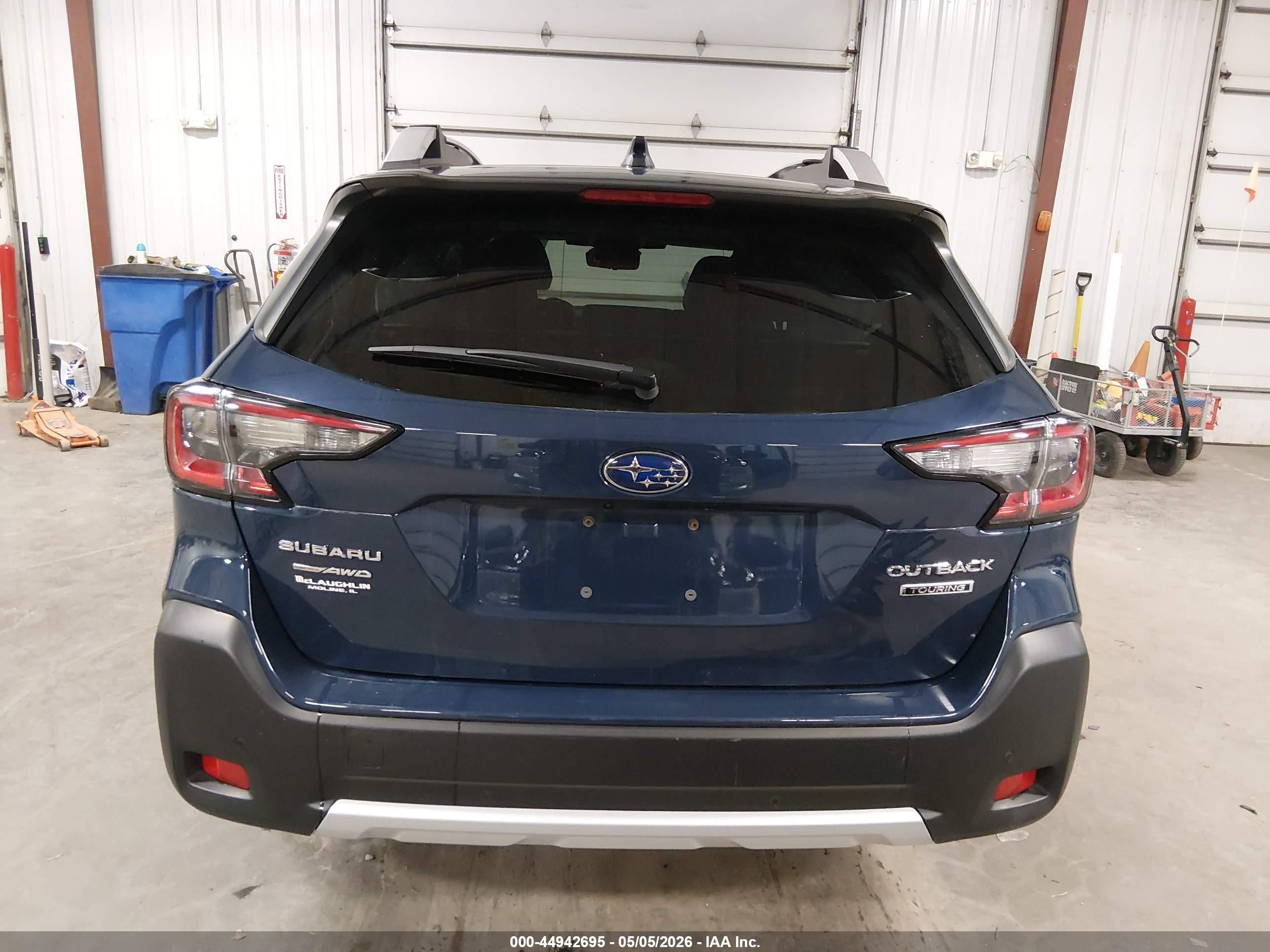 2024 Subaru Outback Touring Blue vin: 4S4BTAPC1R3189478