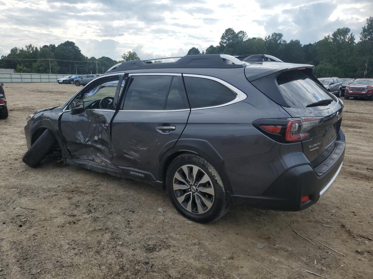 2023 Subaru Outback Touring Gray vin: 4S4BTAPC7P3121537