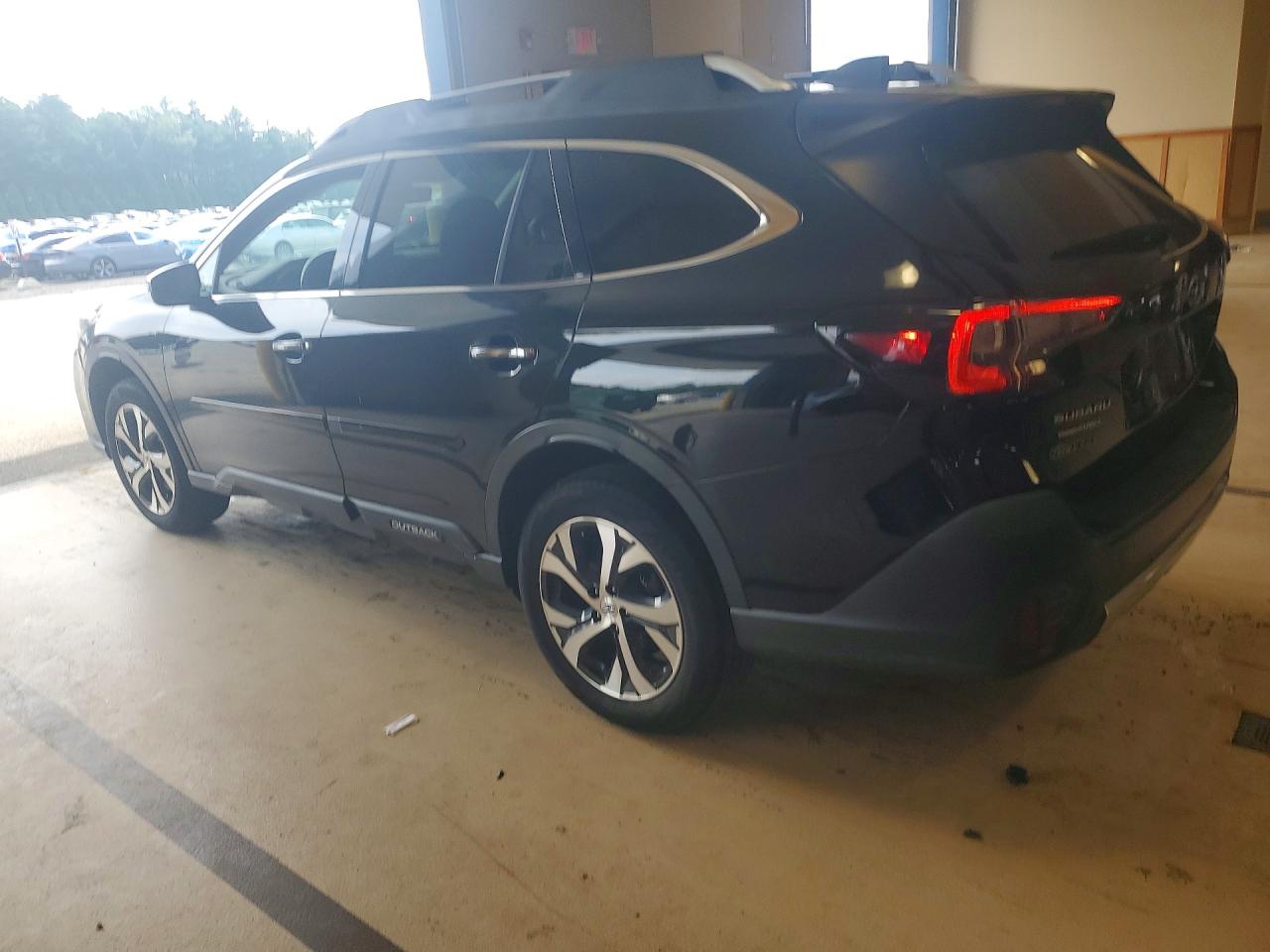 2021 Subaru Outback Touring Black vin: 4S4BTAPC9M3111541