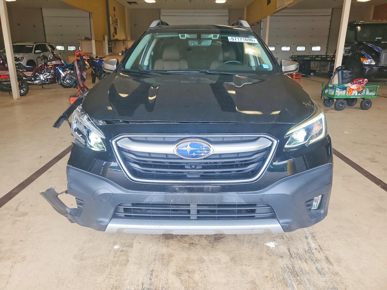 2021 Subaru Outback Touring Black vin: 4S4BTAPC9M3111541