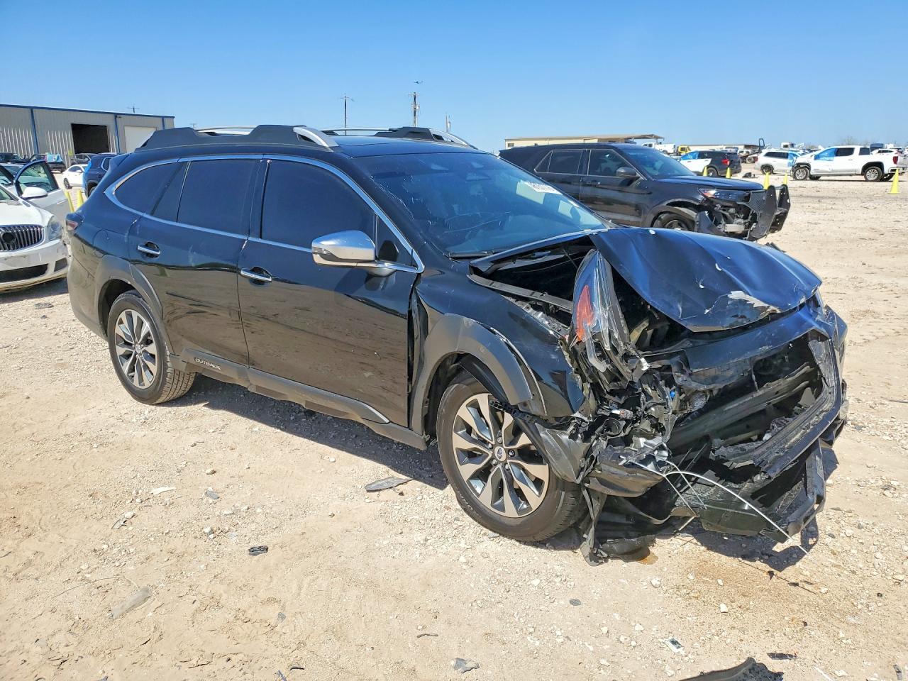 2023 Subaru Outback Touring Black vin: 4S4BTAPC9P3191668
