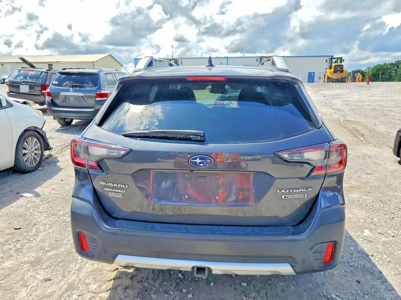 2020 Subaru Outback Touring Gray vin: 4S4BTAPCXL3149102