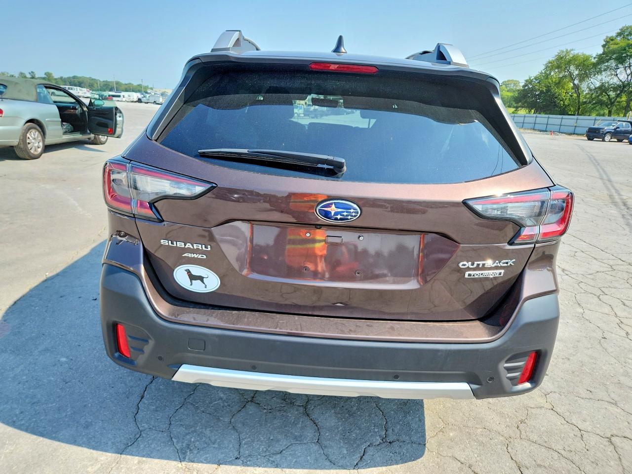 2022 Subaru Outback Touring Brown vin: 4S4BTAPCXN3224707
