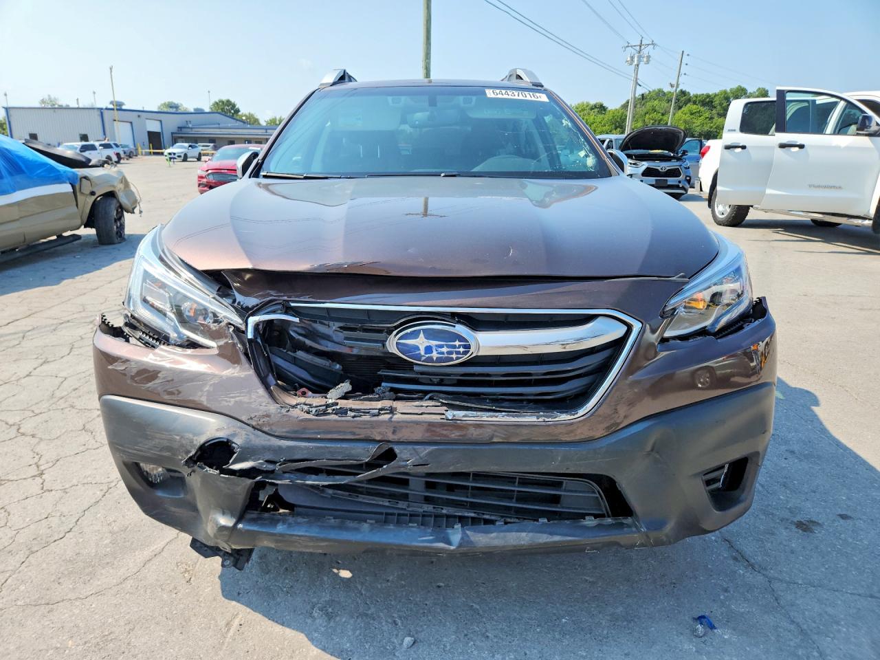2022 Subaru Outback Touring Brown vin: 4S4BTAPCXN3224707
