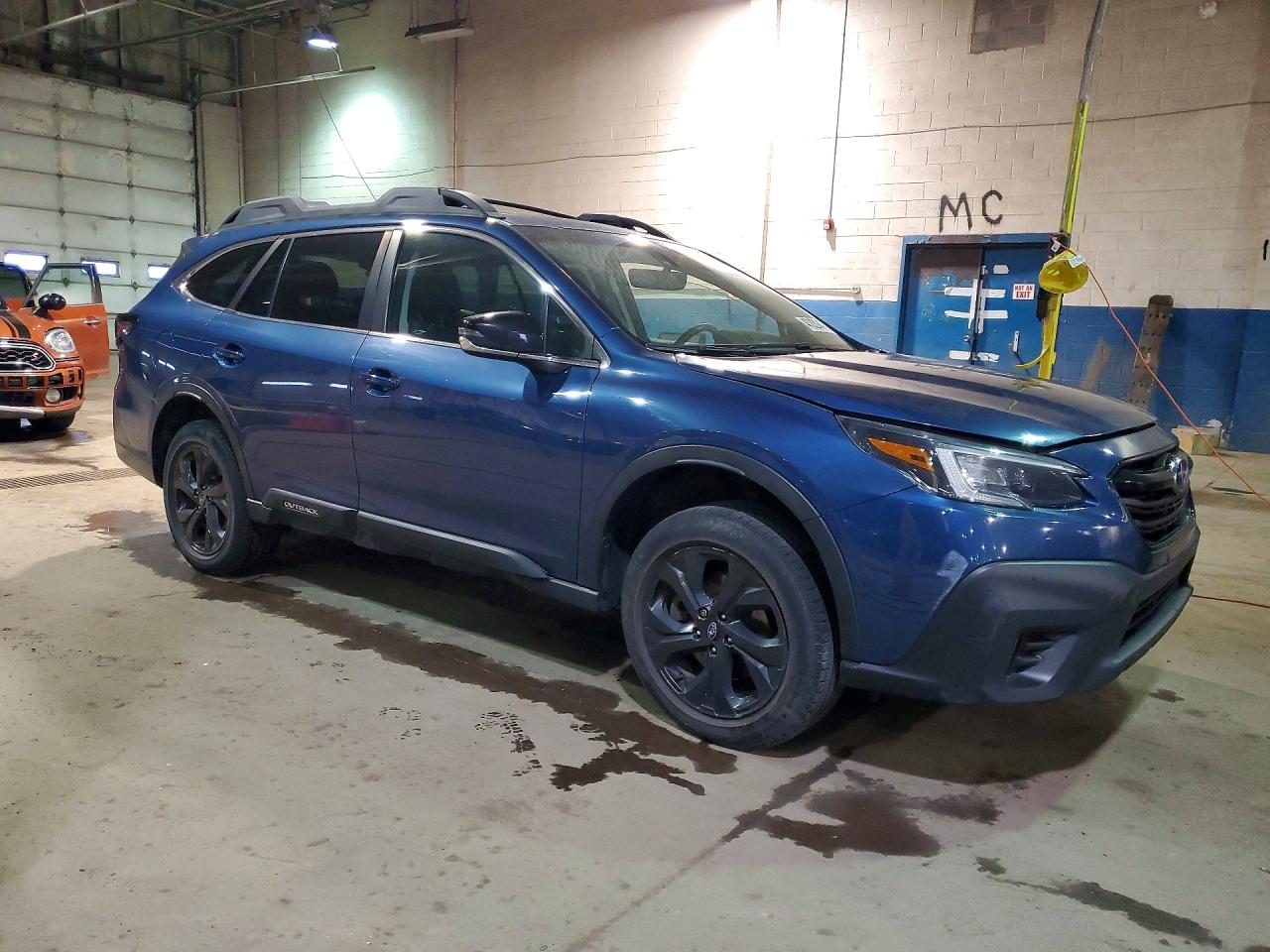 2020 Subaru Outback Onyx Edition Xt Blue vin: 4S4BTGKDXL3213237