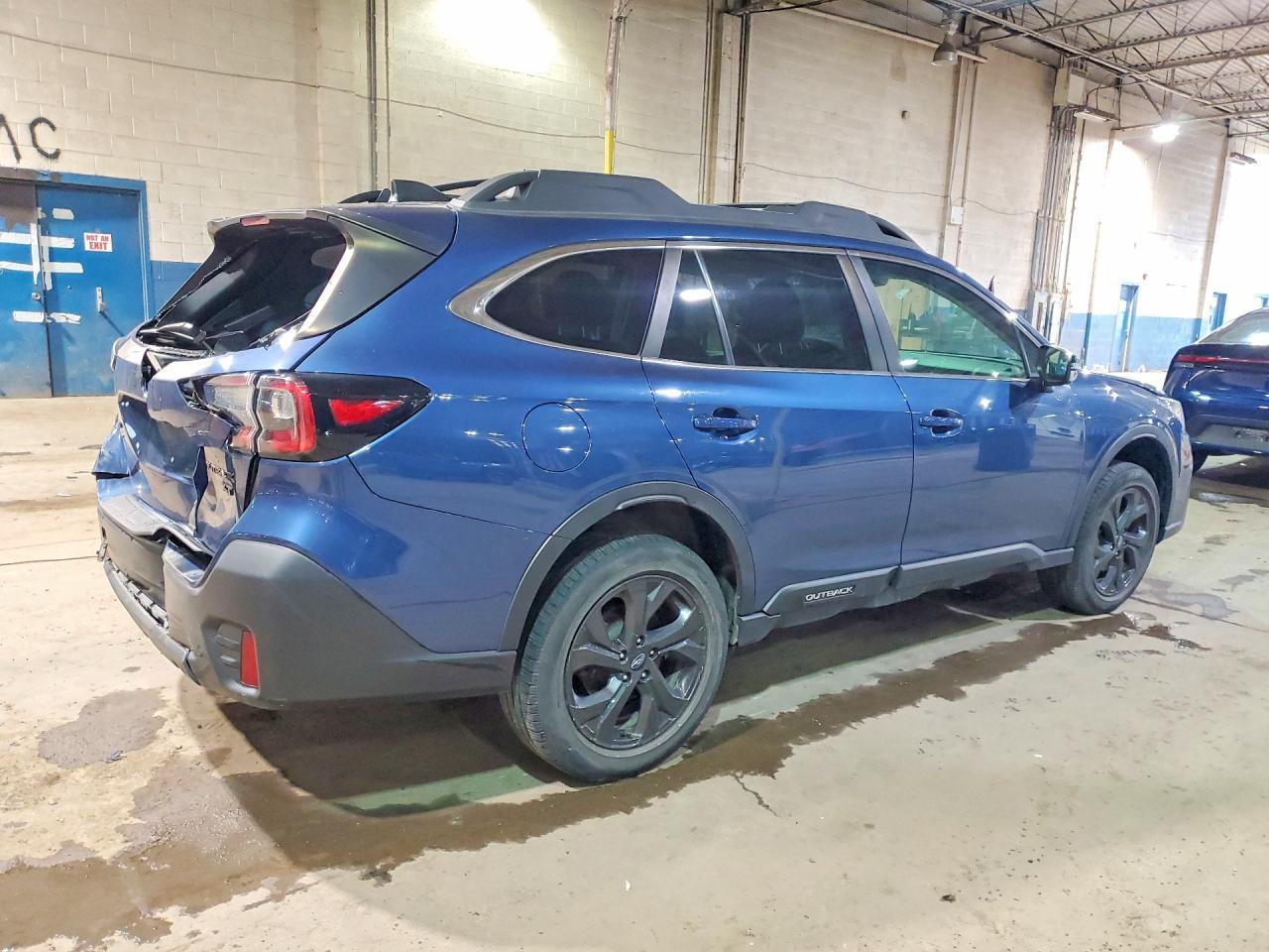 2020 Subaru Outback Onyx Edition Xt Blue vin: 4S4BTGKDXL3213237