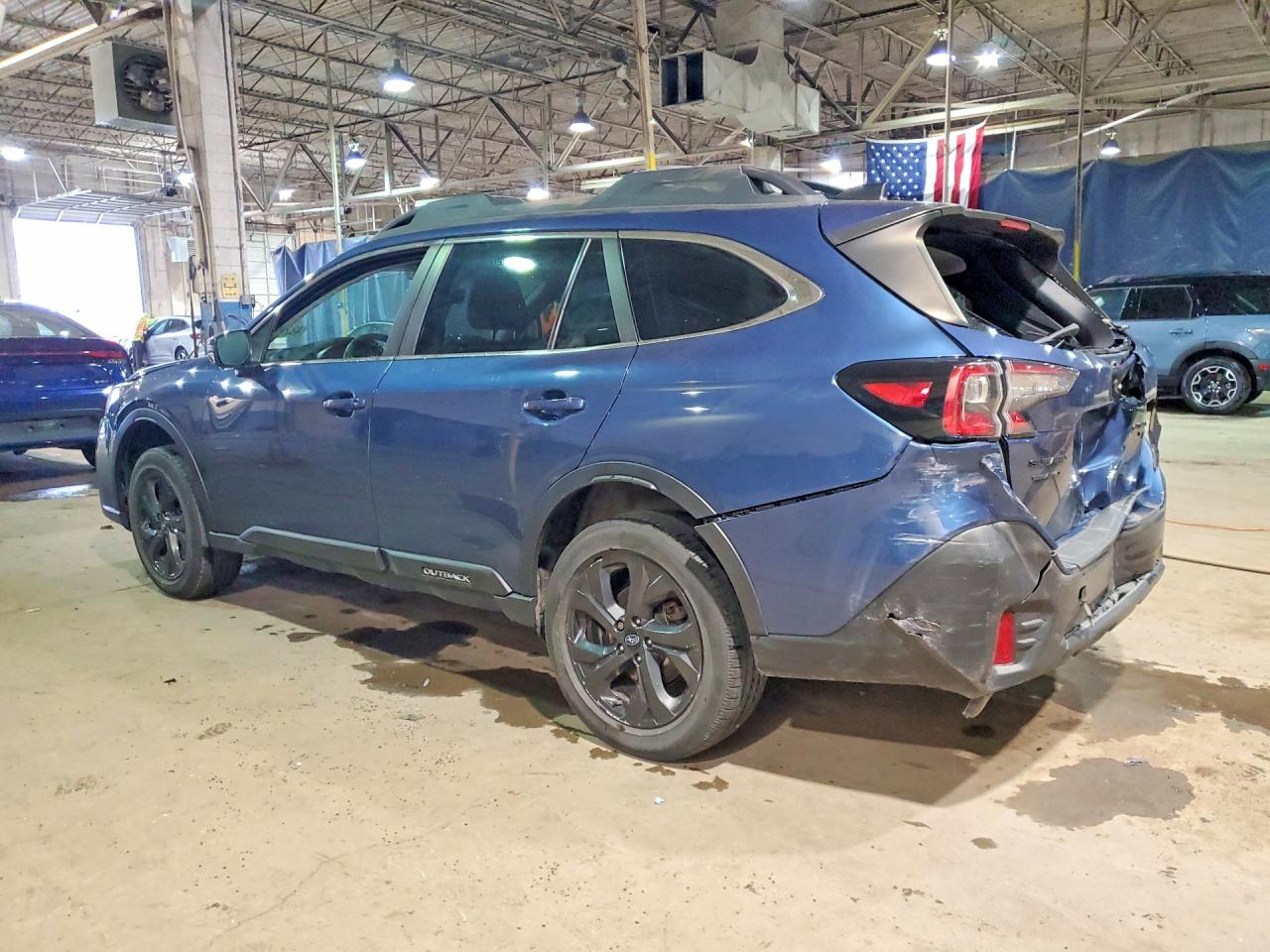 2020 Subaru Outback Onyx Edition Xt Blue vin: 4S4BTGKDXL3213237